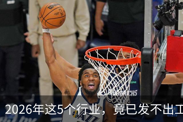 2026年这5个行业，竟已发不出工资！形势真的很严峻了